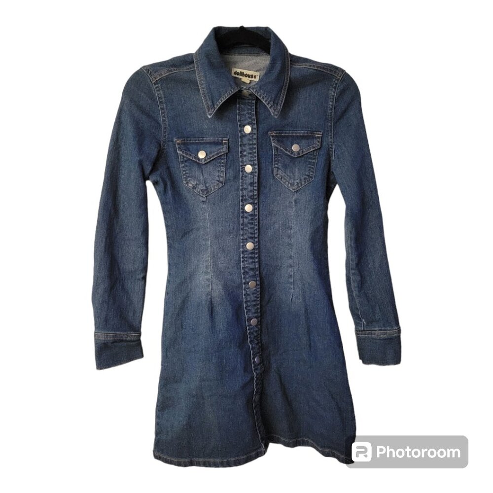 Dollhouse Denim Dress